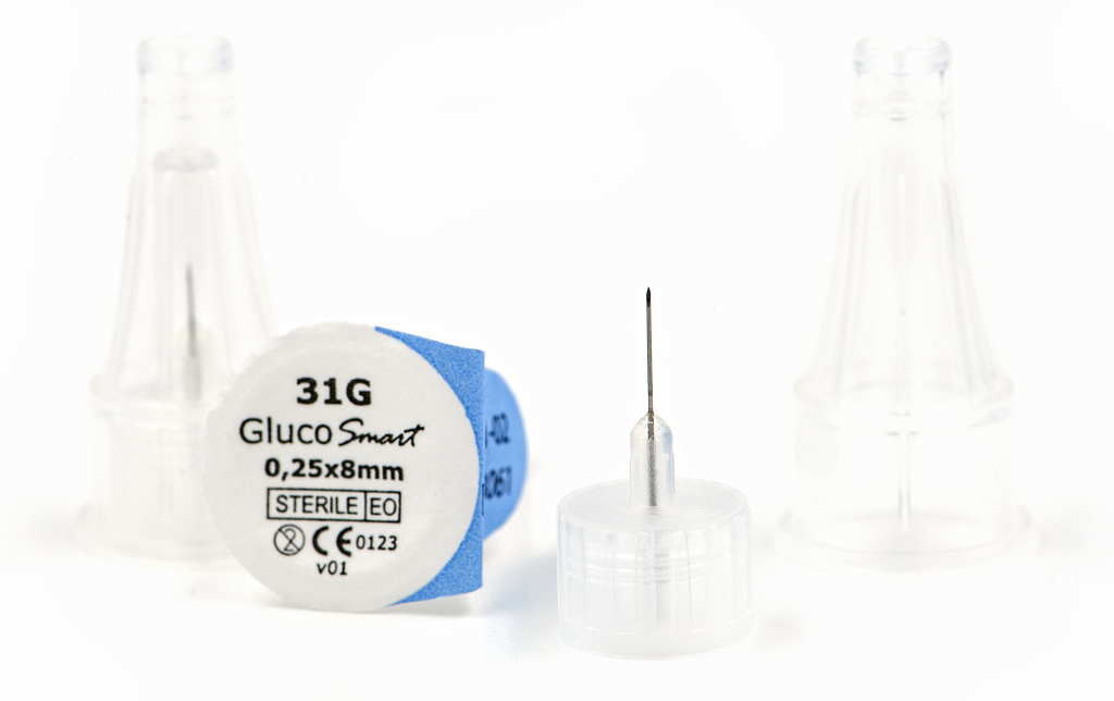 GlucoSmart Pen Nadel 31G 8mm Blutzucker Messung Diabetes